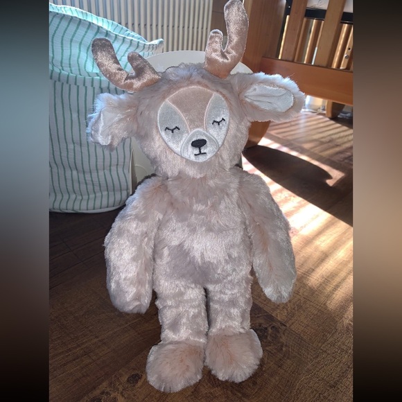 Slumberkins Shine Bright Ibex Reindeer NIB + Card - Picture 5 of 6